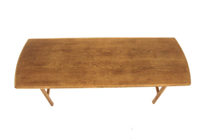 Tavolino design danese vintage anni 60 [sw26959] misure L.170 H.55 P.60
