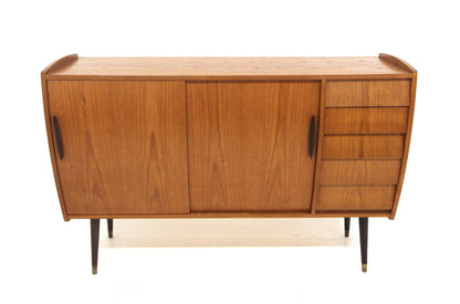 Credenza "Roulette" design svedese vintage anni 50 [sw26984] misure L.145 H.98 P.46