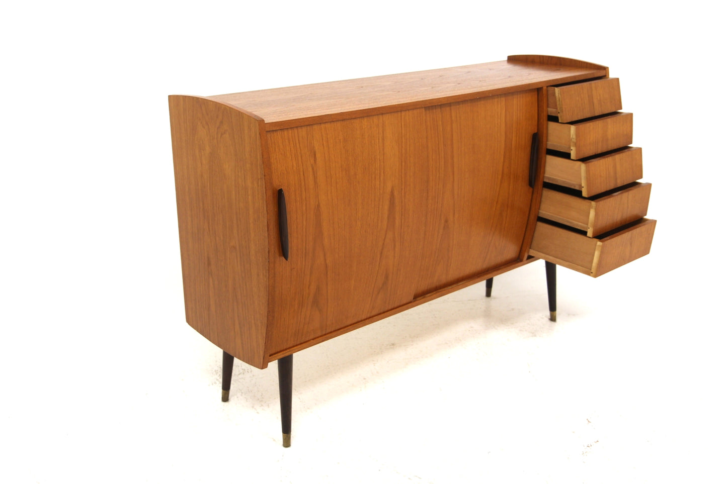 Credenza "Roulette" design svedese vintage anni 50 [sw26984] misure L.145 H.98 P.46
