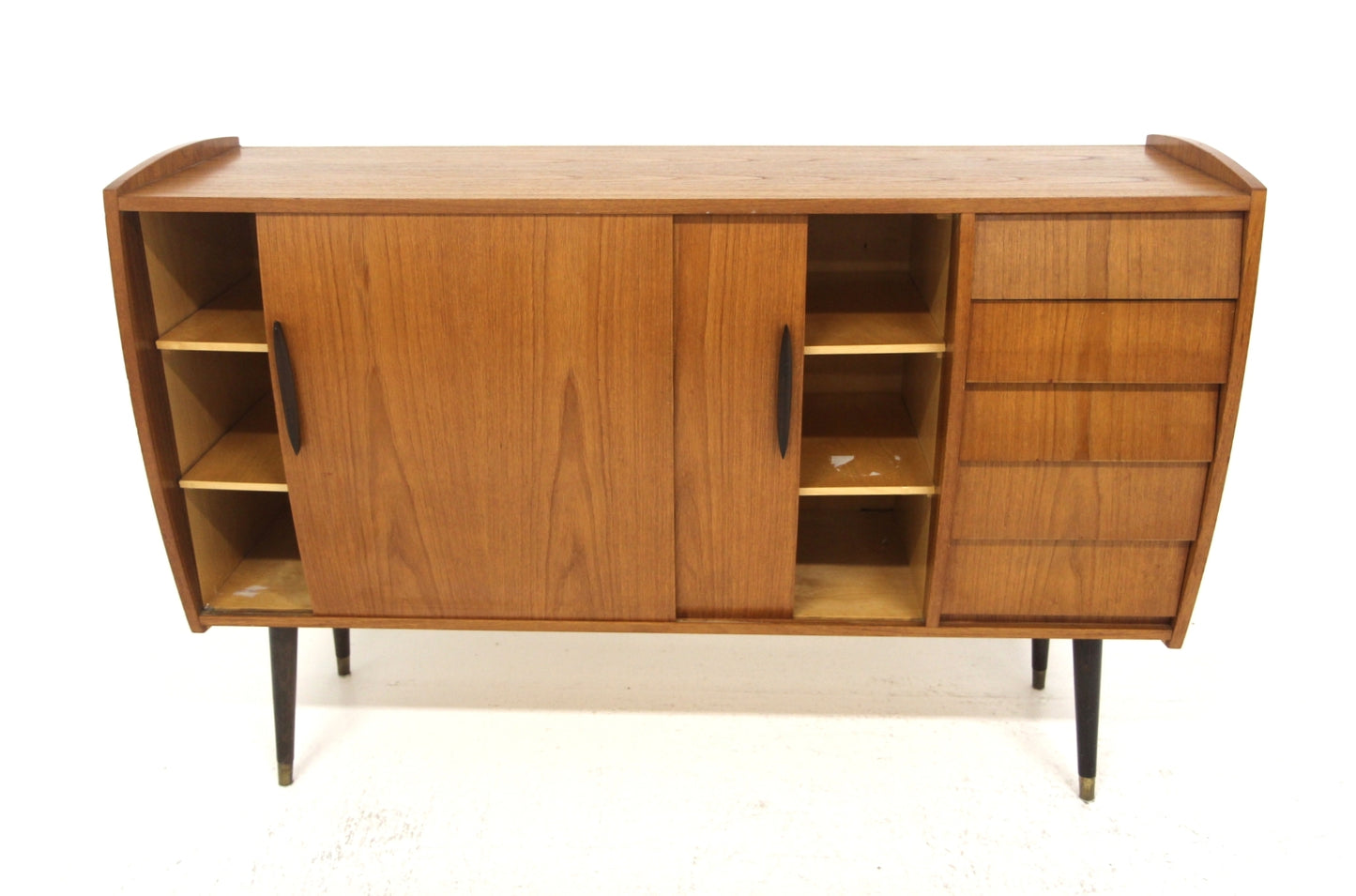 Credenza "Roulette" design svedese vintage anni 50 [sw26984] misure L.145 H.98 P.46