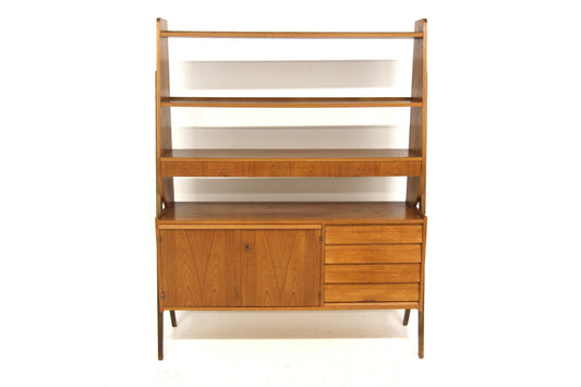 Libreria design danese vintage anni 60 [sw26987] misure L.136 H.167 P.41