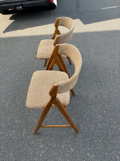 Set 2 sedie Henning Kjaernulf design danese anni 60 | fz10621