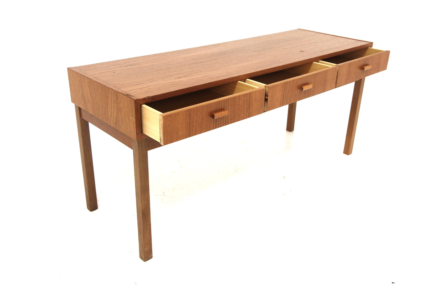 Tavolino portaTv design svedese vintage anni 60 [sw27004] misure L.114 H.52 P.39