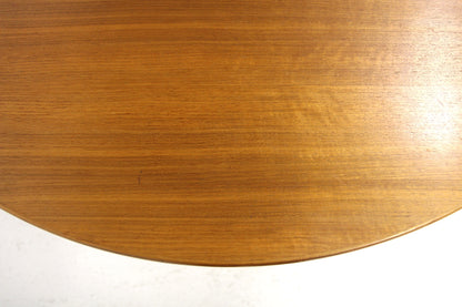 Tavolo tondo design svedese vintage anni 60 [sw27010] misure L.115+40 +40 H.73