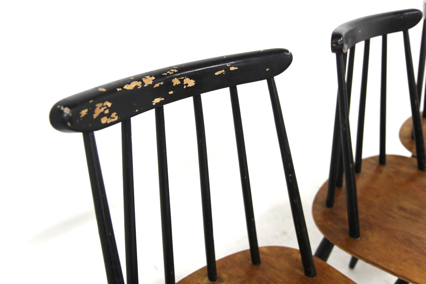 Sedie "Fanett" Ilmarie Tapiovaara design danese vintage anni 60 [sw27012] misure L.45 H.80 P.45