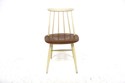 Sedia "Fanett" Ilmarie Tapiovaara design danese vintage anni 60 [sw27022] misure L.45 H.80 P.45