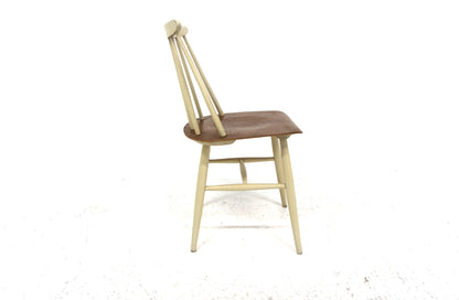 Sedia "Fanett" Ilmarie Tapiovaara design danese vintage anni 60 [sw27022] misure L.45 H.80 P.45