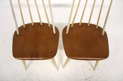 Sedie "Fanett" Ilmarie Tapiovaara design danese vintage anni 60 [sw27023] misure L.45 H.80 P.45