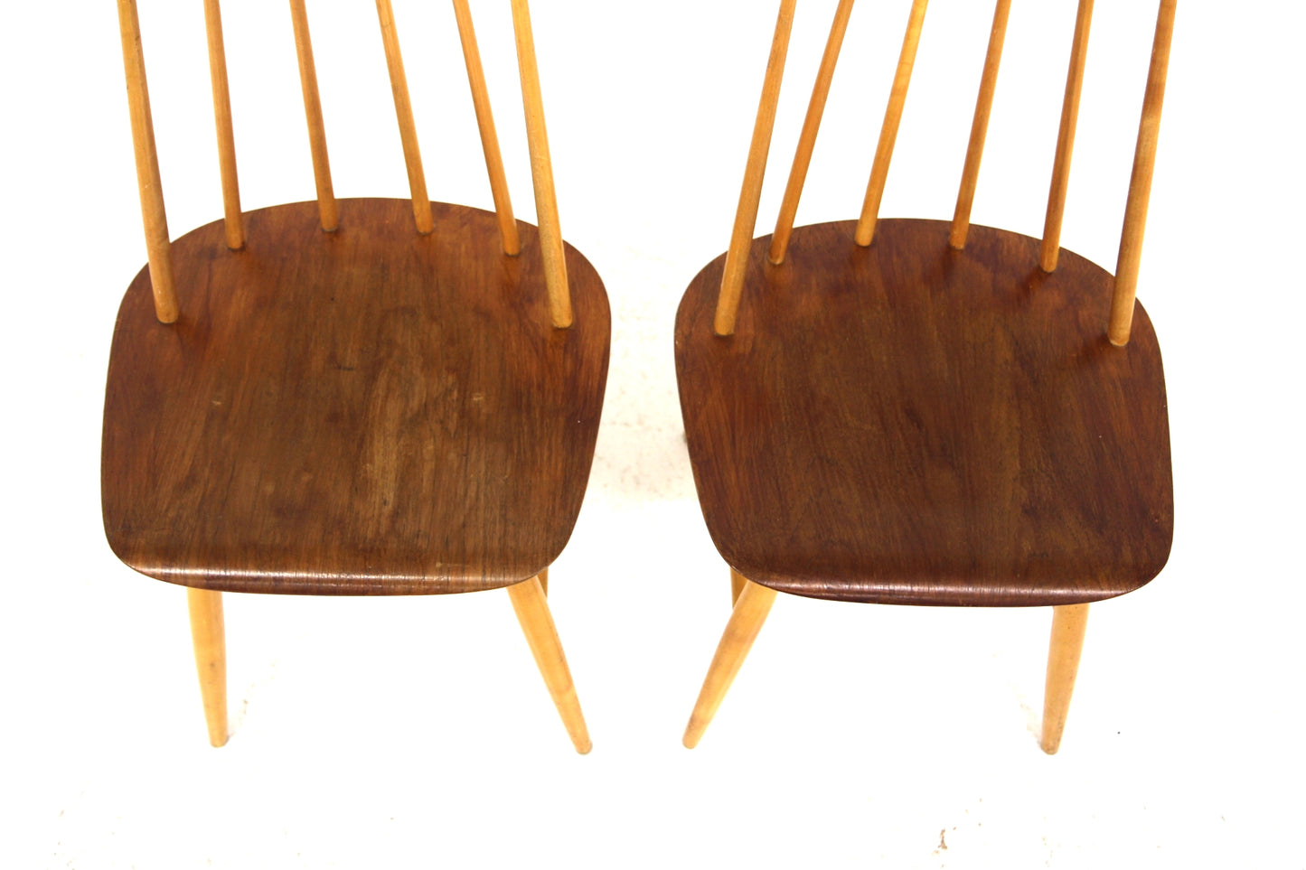Sedie "Fanett" Ilmarie Tapiovaara design danese vintage anni 60 [sw27030] misure L.45 H.80 P.45
