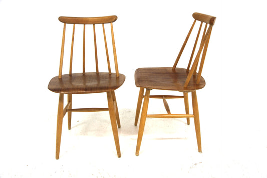 Sedie "Fanett" Ilmarie Tapiovaara design danese vintage anni 60 [sw27043] misure L.45 H.80 P.45