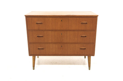 Cassettiera design svedese vintage anni 50 [sw27050] misure L.81 H.70 P.41