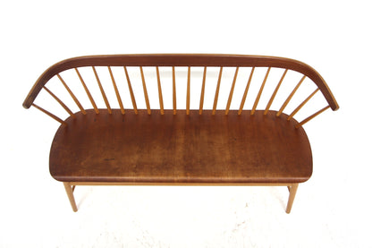 Panca "Florett model 150" design svedese vintage anni 50 [sw27058] misure L.134 H.76 P.45
