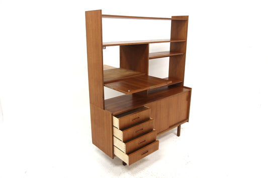 Libreria design svedese vintage anni 50 [sw27061] misure L.135 H.165 P.41