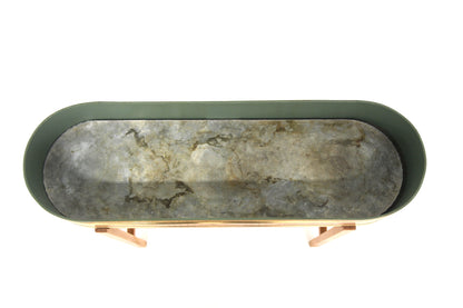 Fioriera design svedese vintage anni 50 [sw27099] misure L.80 H.59 P.26