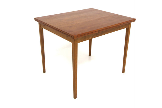 Tavolo rettangolare design danese vintage anni 60 [sw27127] misure L.90+30+30 P.75 H.73,5