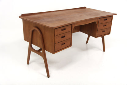 Scrivania Svend Aage Madsen design danese vintage anni 60 [sw27145] misure L.150 H.74 P.72