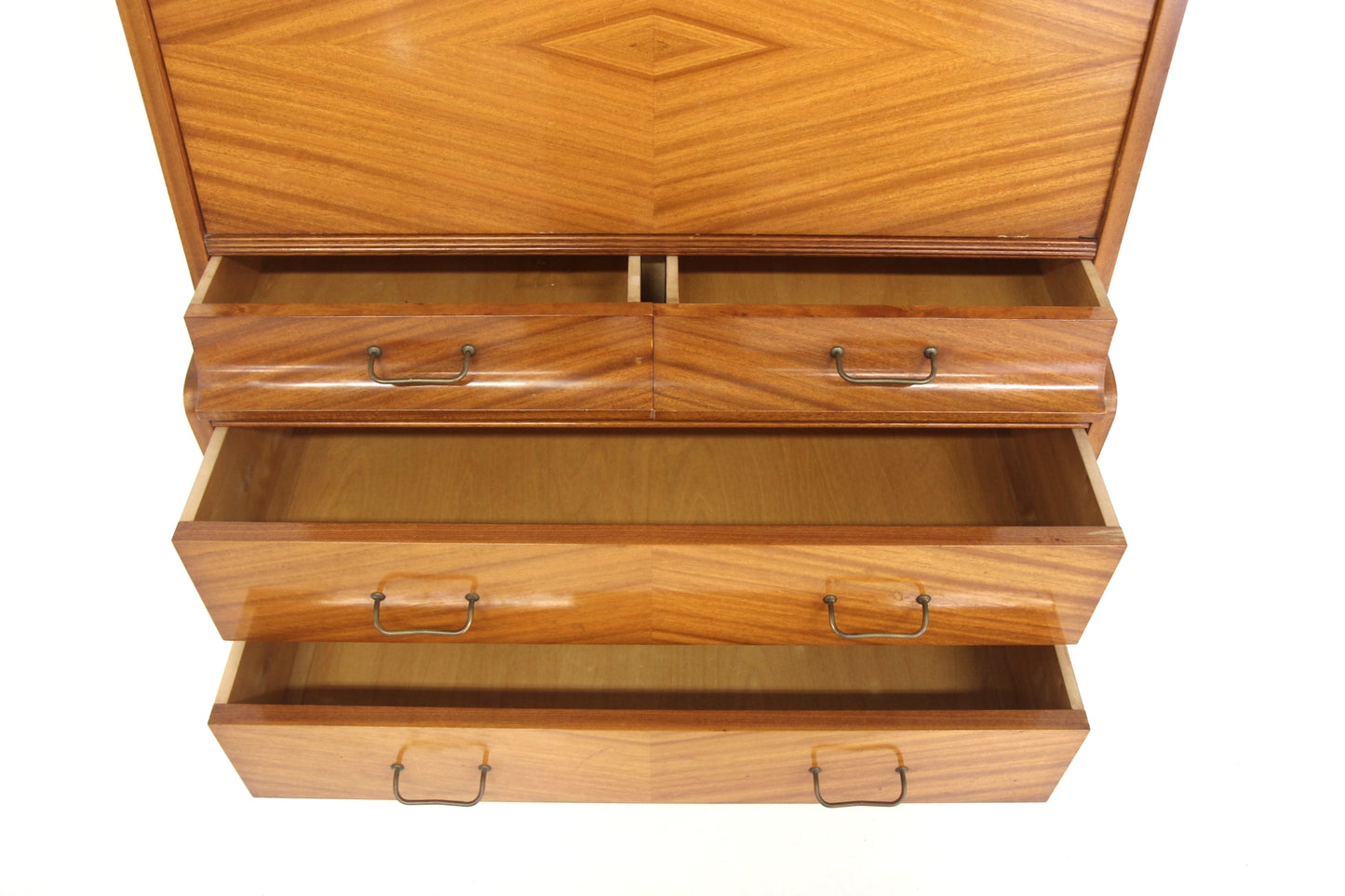 Scrivania design svedese vintage anni 50 [sw27152] misure L.83 H.110 P.46
