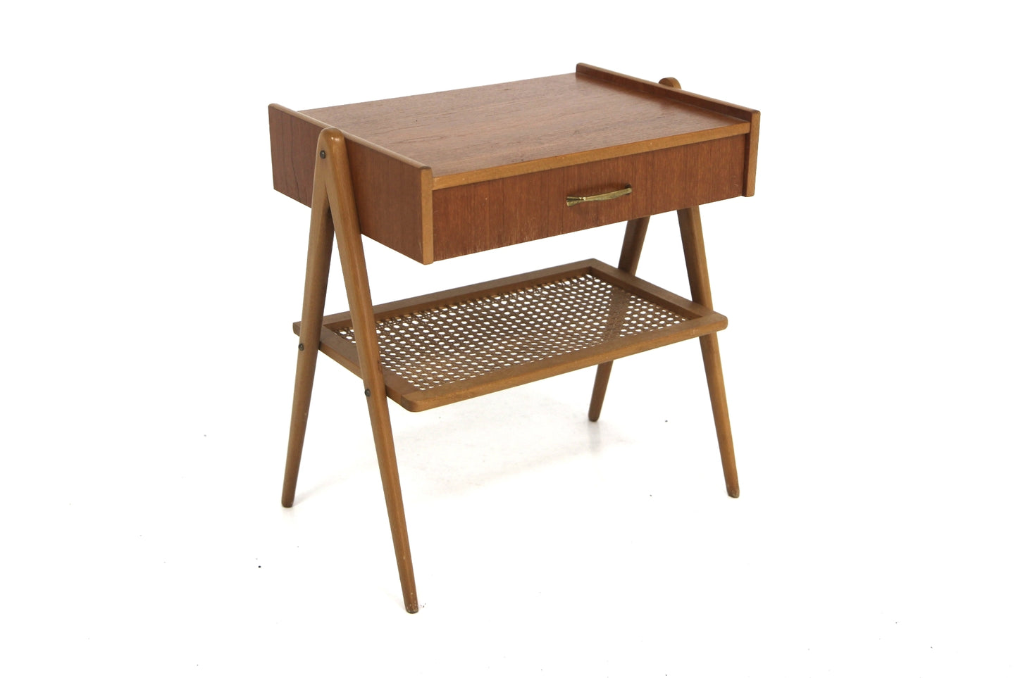 Comodino design svedese vintage anni 50 [sw27161] misure L.50 H.51 P.34