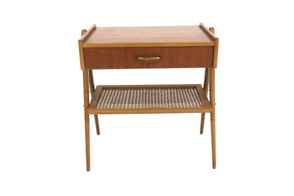 Comodino design svedese vintage anni 50 [sw27161] misure L.50 H.51 P.34