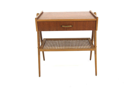 Comodino design svedese vintage anni 50 [sw27161] misure L.50 H.51 P.34