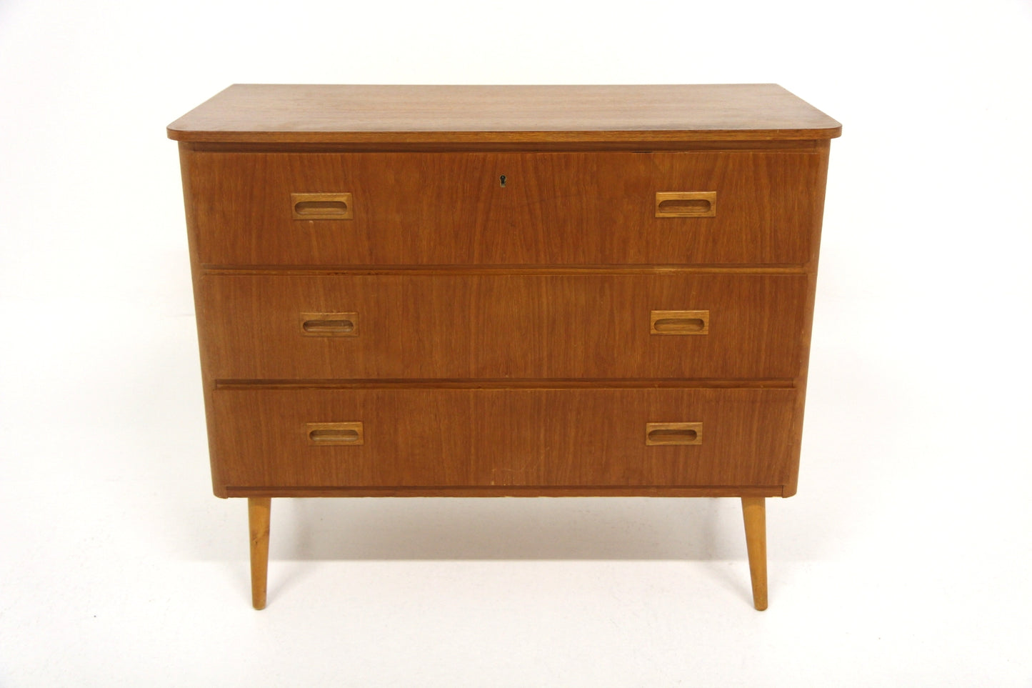 Cassettiera design svedese vintage anni 50 [sw27175] misure L.88 H.74 P.42