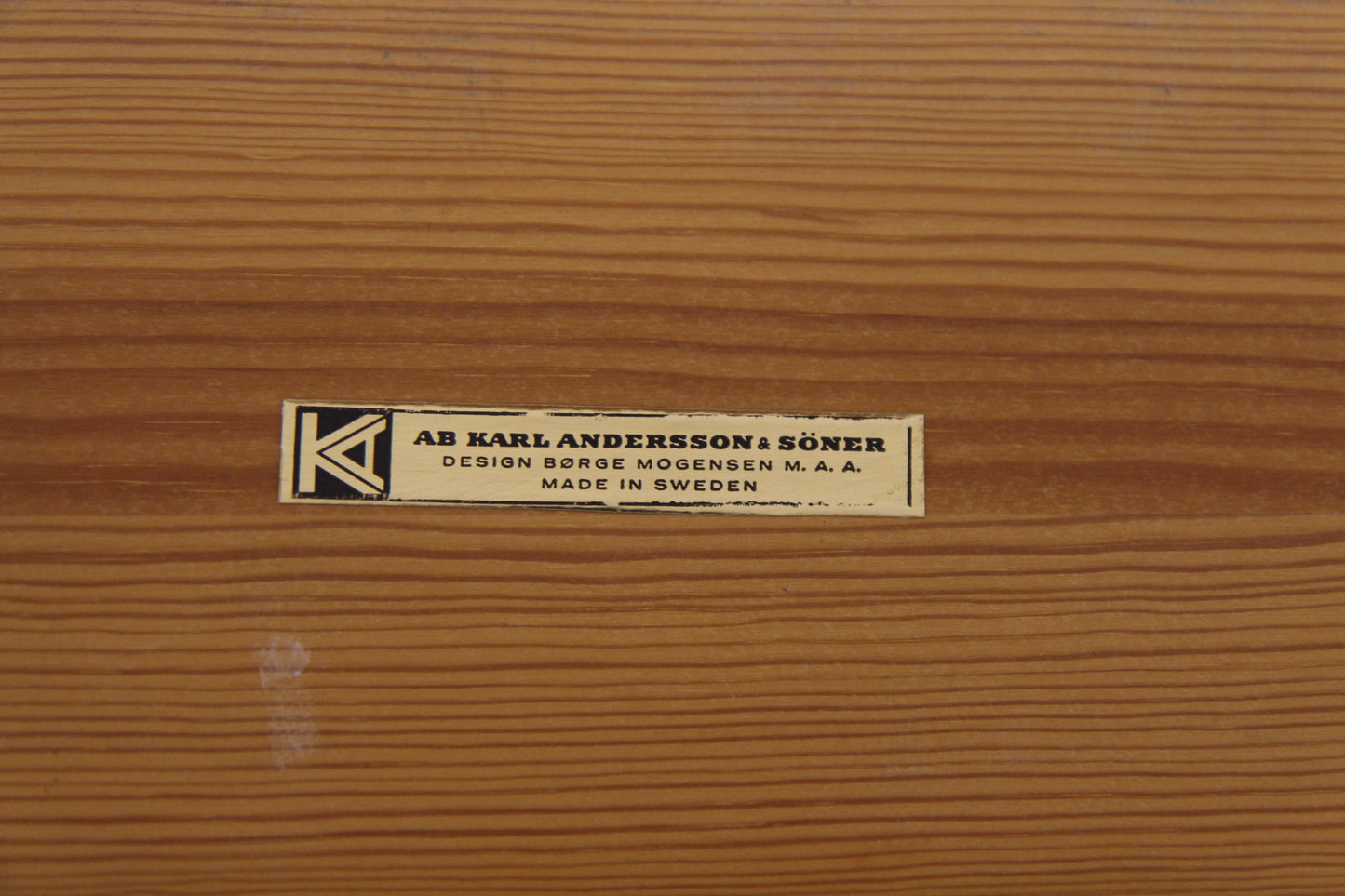 Tavolo rettangolare "Asserbro" Børge Mogensen design danese vintage anni 60 [sw27187] misure L.190 H.70 P.94
