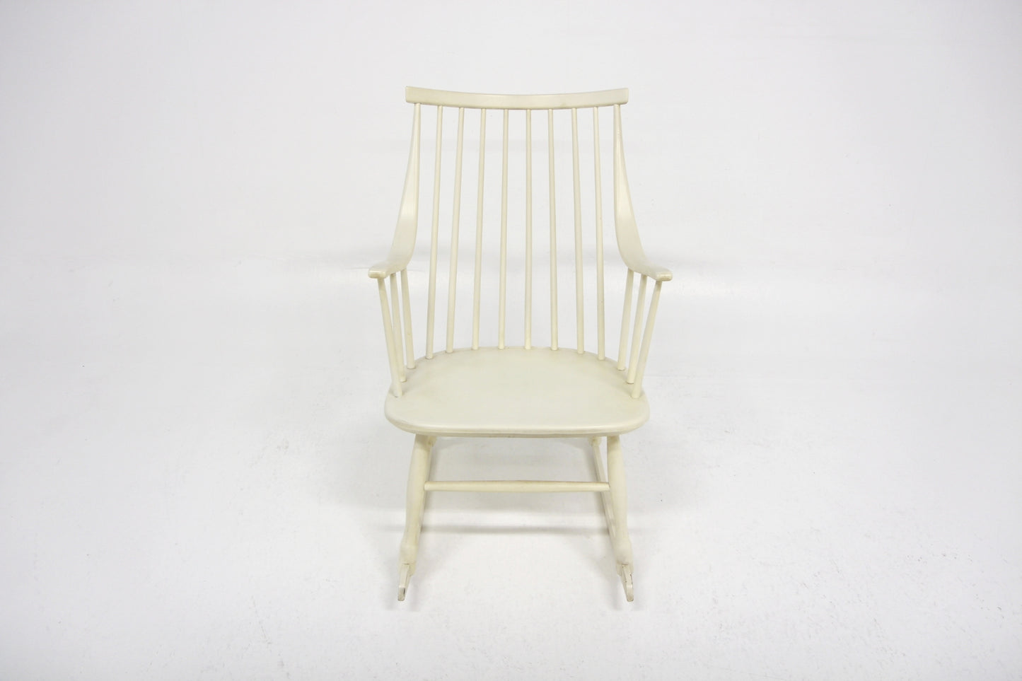 Sedia a dondolo "Bohem" Lena Larsson design danese vintage anni 60 [sw27207] misure L.57 H.93 P.84