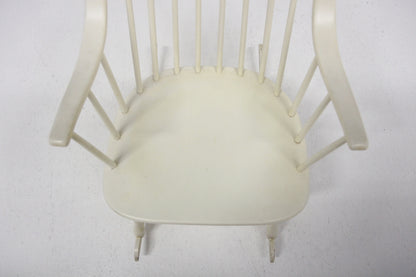 Sedia a dondolo "Bohem" Lena Larsson design danese vintage anni 60 [sw27207] misure L.57 H.93 P.84