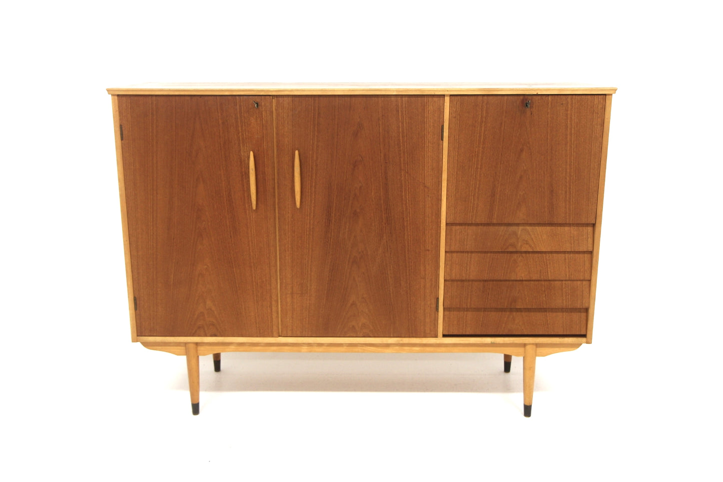 Credenza Nils Jonsson svedese vintage anni 50 [sw27223] misure L.155 H.111 P.44