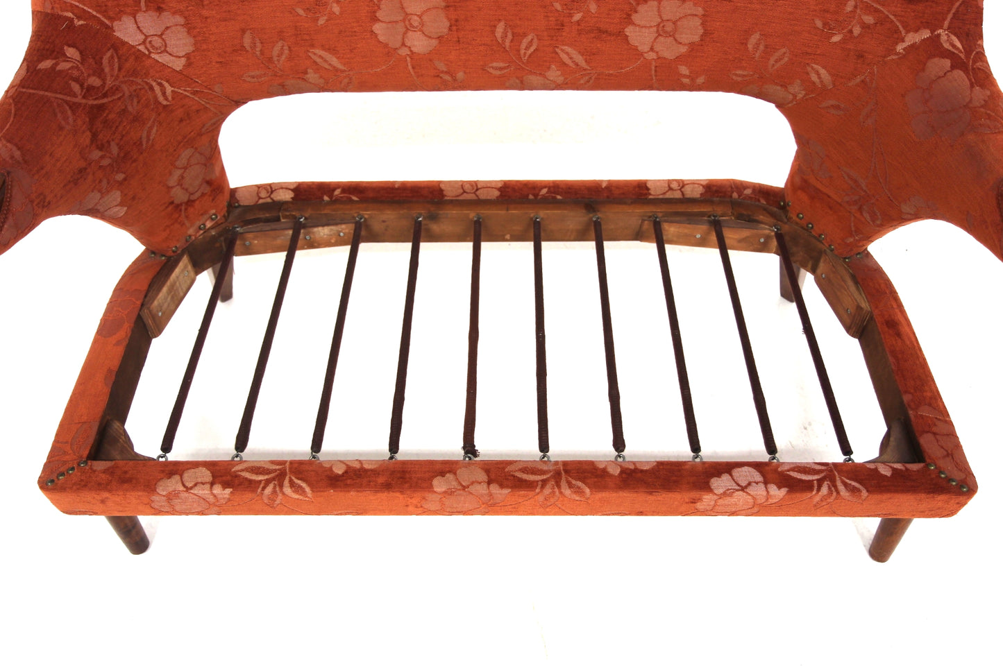 Divano design danese vintage anni 50 [sw27234] misure L.132 H.89 P.74