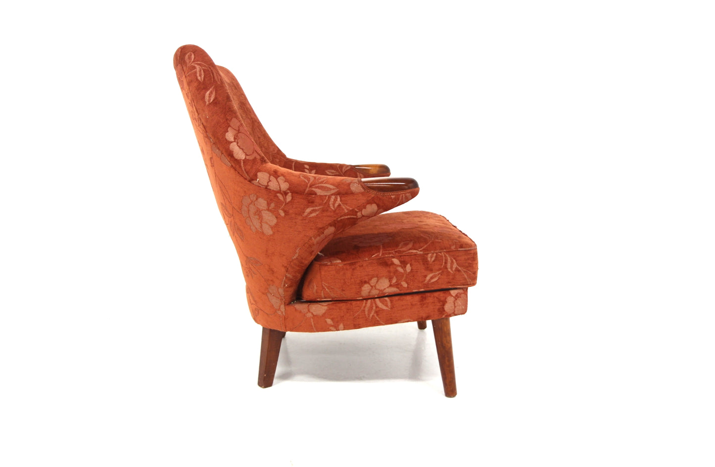 Poltrona design svedese vintage anni 50 [sw27235] misure L.70 H.89 P.74