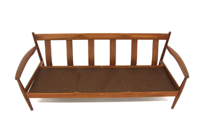 Divano Grete Jalk design norvegese vintage anni 60 [sw27261] misure L.190 H.79 P.76