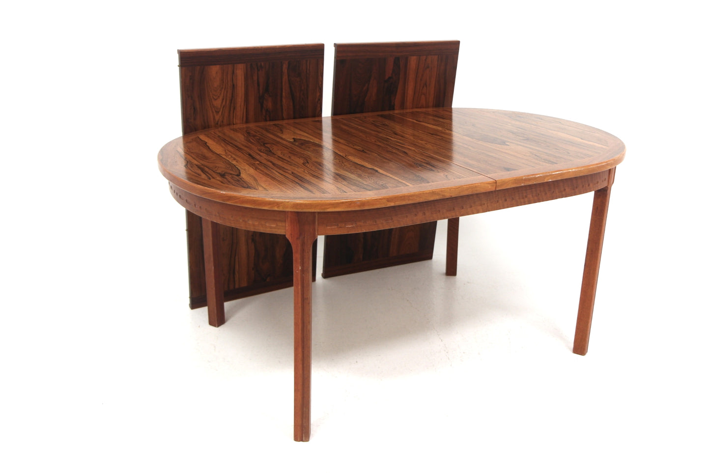 Tavolo ovale "Rimbo" per Troeds design danese vintage anni 60 [sw27298] misure L.156+55+55 P.100 H.73