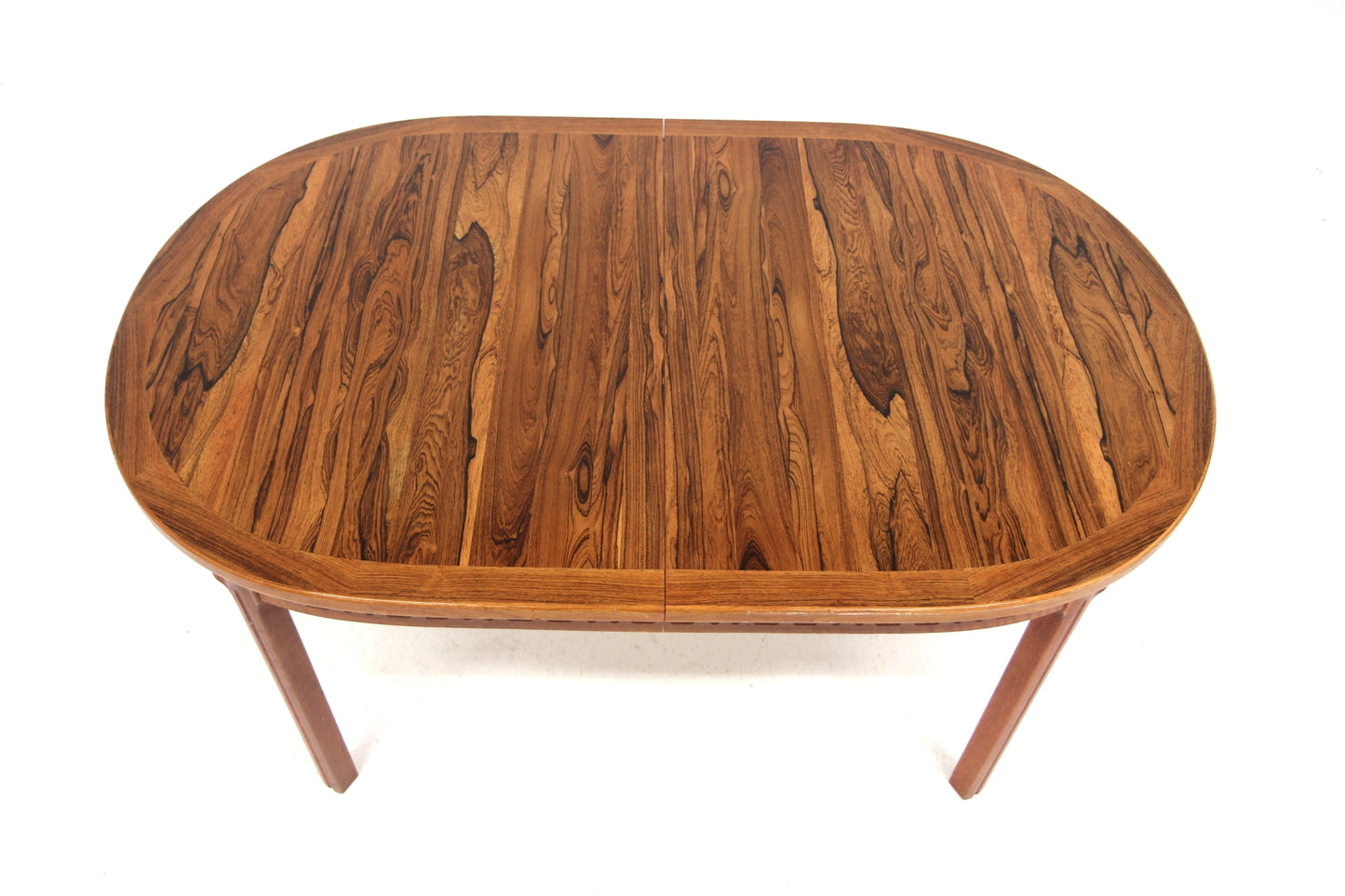 Tavolo ovale "Rimbo" per Troeds design danese vintage anni 60 [sw27298] misure L.156+55+55 P.100 H.73