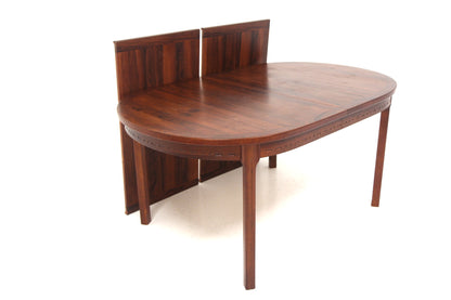 Tavolo ovale "Rimbo" per Troeds design danese vintage anni 60 [sw27321] misure L.156+55+55 P.100 H.73