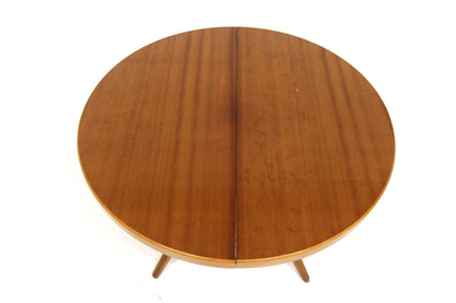 Tavolo rotondo design danese vintage anni 60 [sw27331] misure L.120+60+60 H.74