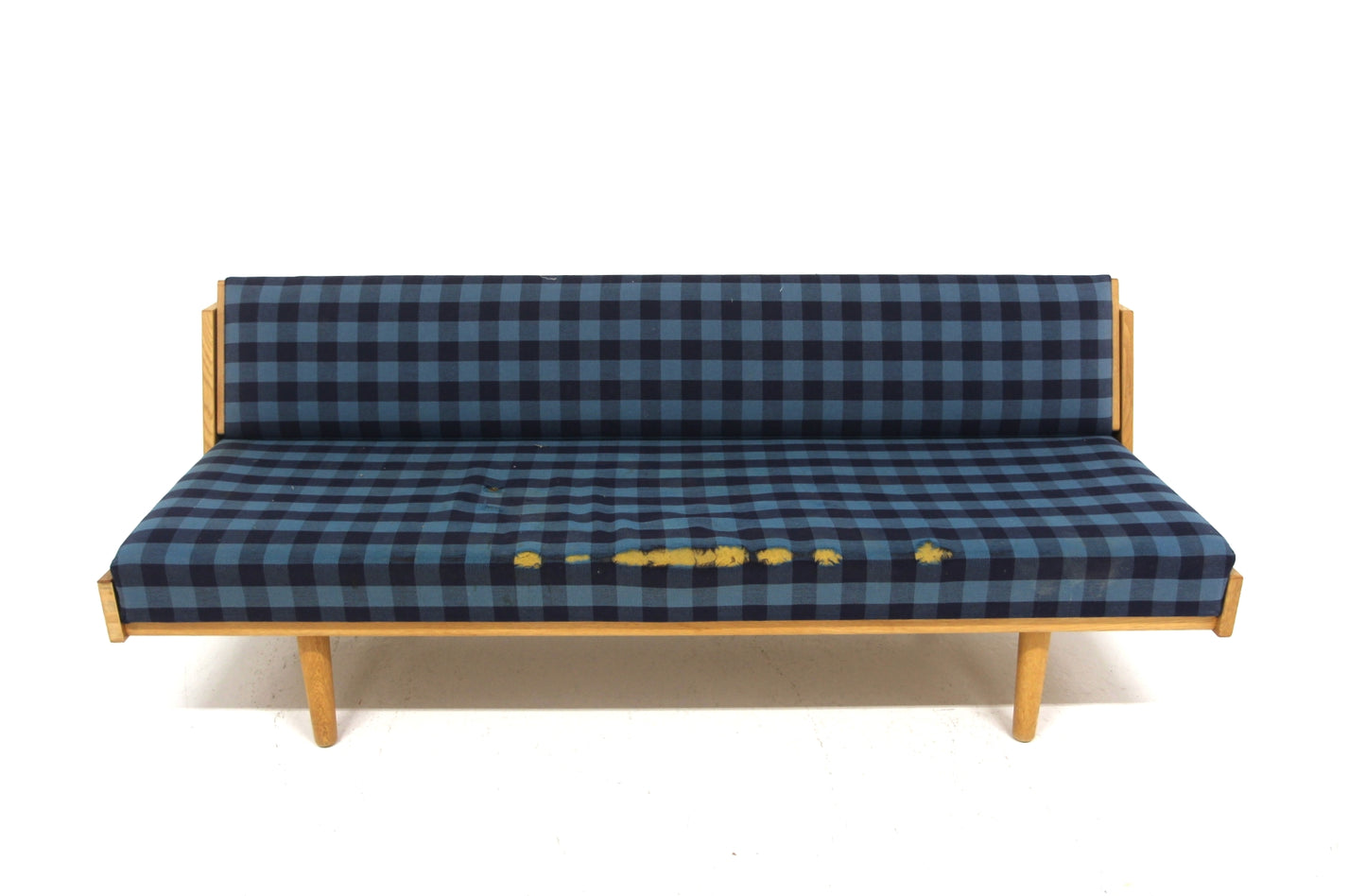 Divano "GE 258" Hans J Wegner design norvegese vintage anni 60 [sw27340] misure L.195 H.77 P.86