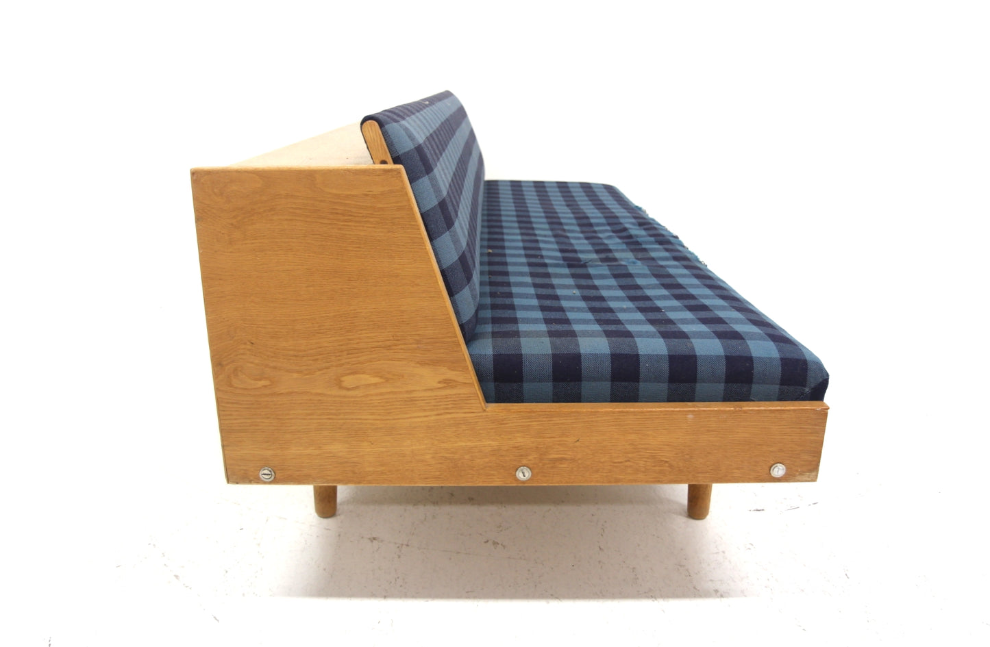 Divano "GE 258" Hans J Wegner design norvegese vintage anni 60 [sw27340] misure L.195 H.77 P.86
