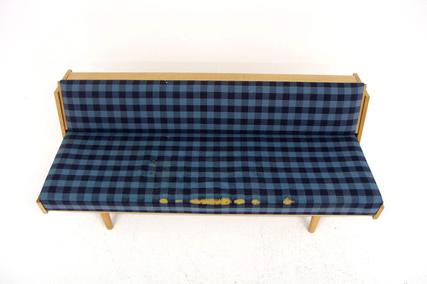 Divano "GE 258" Hans J Wegner design norvegese vintage anni 60 [sw27340] misure L.195 H.77 P.86