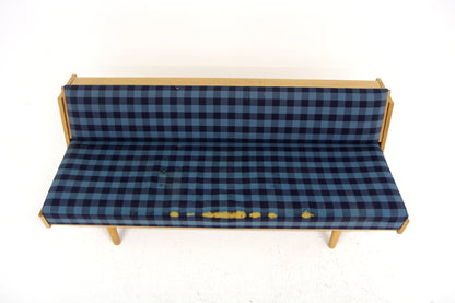 Divano "GE 258" Hans J Wegner design norvegese vintage anni 60 [sw27340] misure L.195 H.77 P.86
