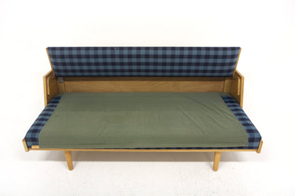Divano "GE 258" Hans J Wegner design norvegese vintage anni 60 [sw27340] misure L.195 H.77 P.86
