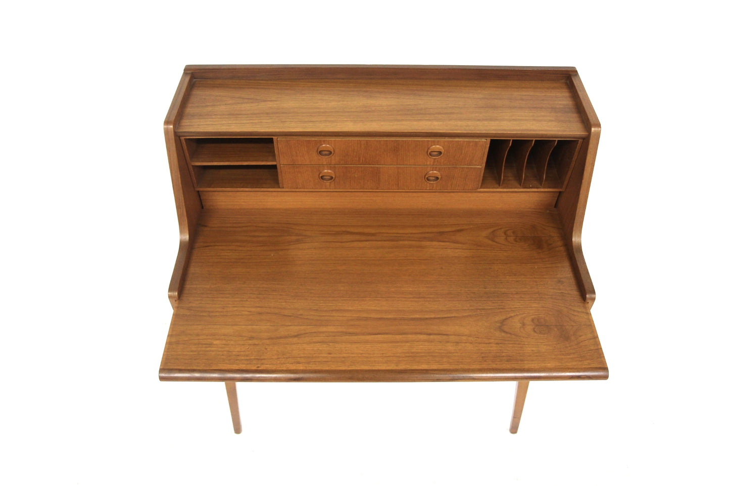 Scrittoio design svedese vintage anni 50 [sw27341] misure L.88 H.98 P.47