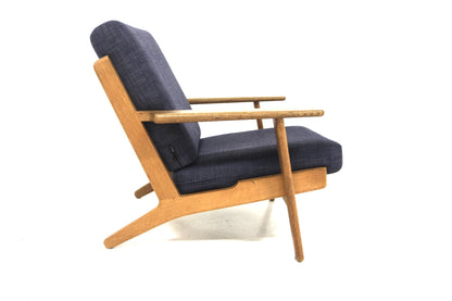 Poltrona "GE 290" Hans J Wegner design danese vintage anni 60 [sw27345] misure L.75 H.78 P.84