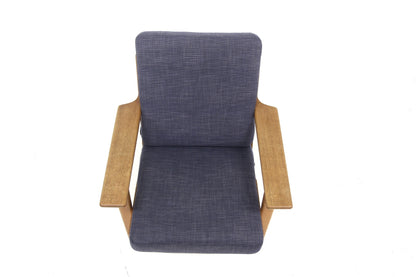 Poltrona "GE 290" Hans J Wegner design danese vintage anni 60 [sw27345] misure L.75 H.78 P.84