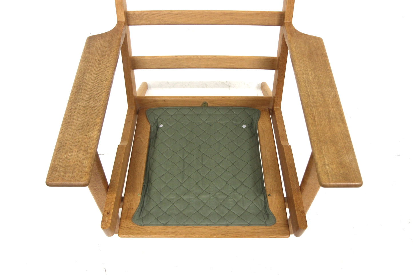 Poltrona "GE 290" Hans J Wegner design danese vintage anni 60 [sw27345] misure L.75 H.78 P.84