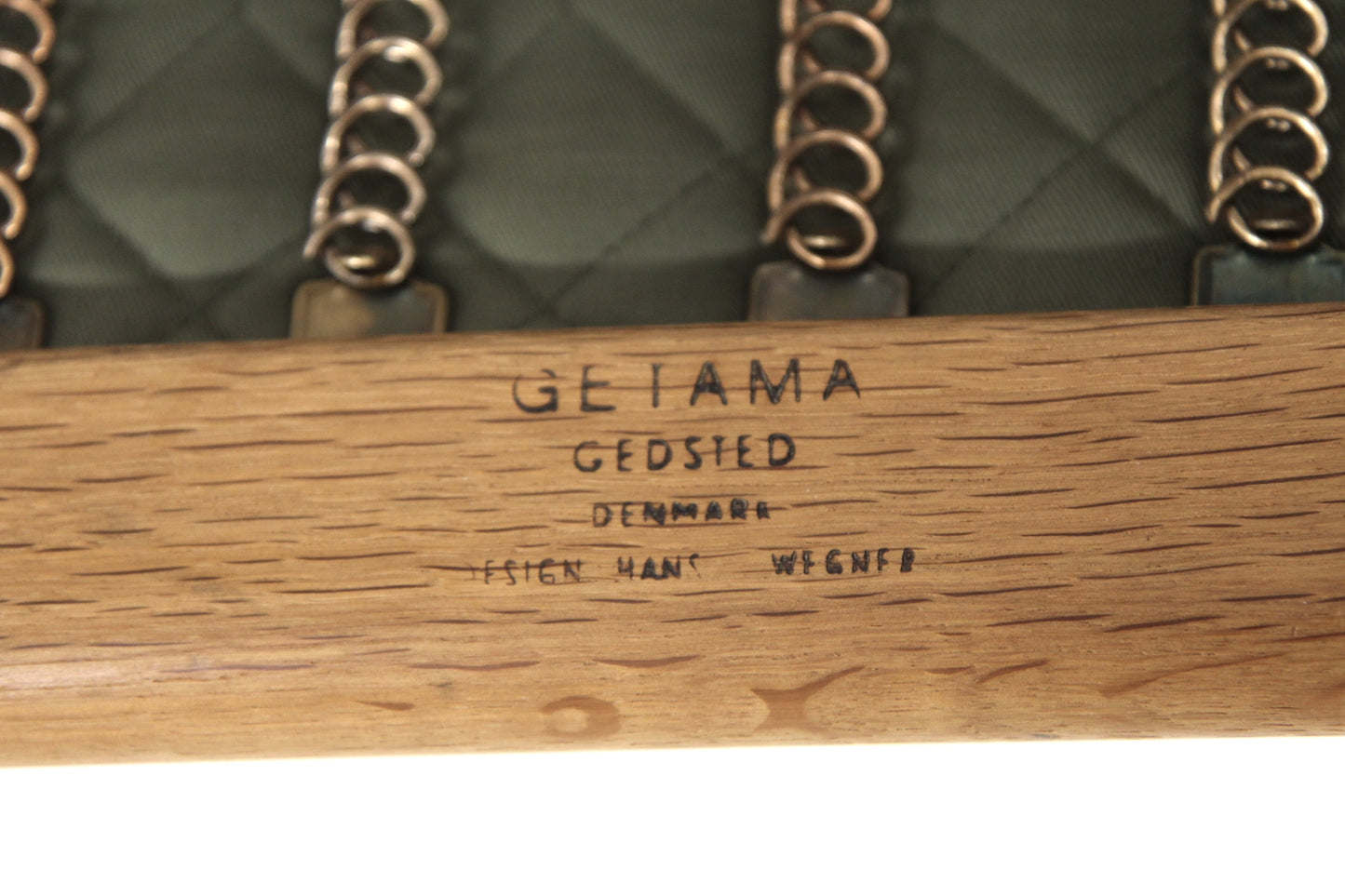 Poltrona "GE 290" Hans J Wegner design danese vintage anni 60 [sw27345] misure L.75 H.78 P.84