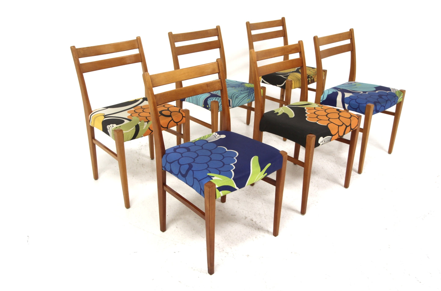Sedie design danese vintage anni 60 [sw27365] misure L.45 H.80 P.49