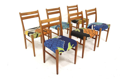 Sedie design danese vintage anni 60 [sw27365] misure L.45 H.80 P.49