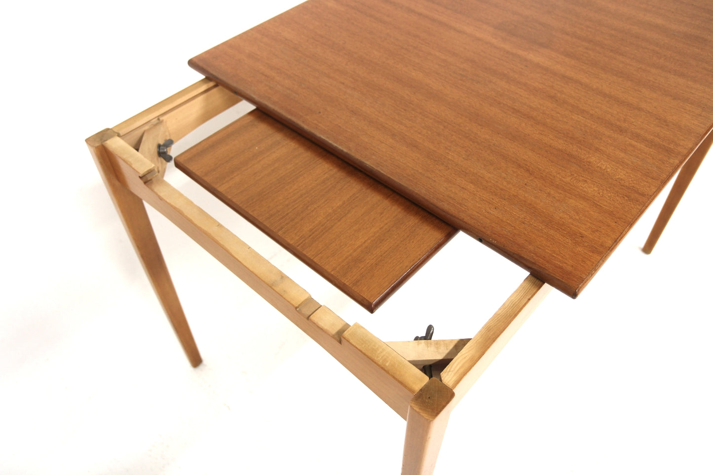 Tavolo rettangolare design svedese vintage anni 50 [sw27367] misure L.120+40 H.73 P.75