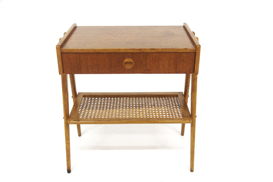 Comodino design svedese vintage anni 60 [sw27387] misure L.49 H.51 P.31